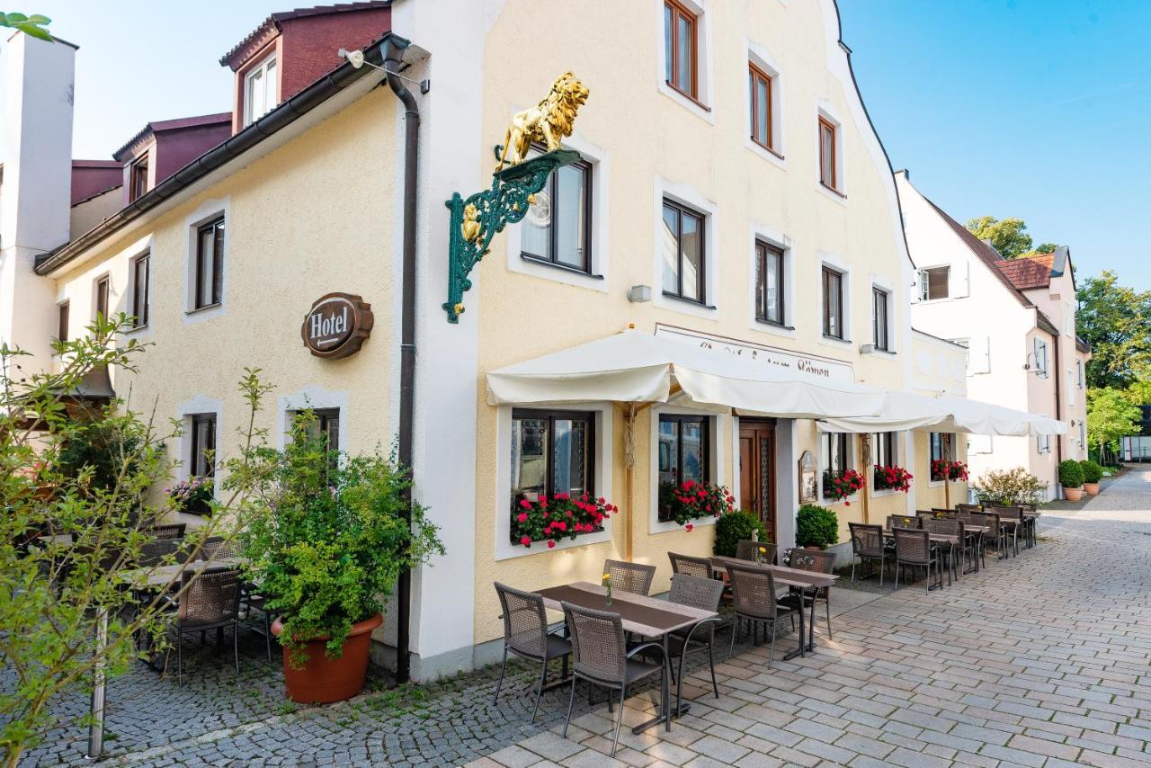 Hotel zum Löwen Weißenhorn Exterior foto